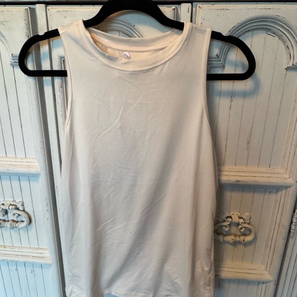 Fabletics White Tank Top